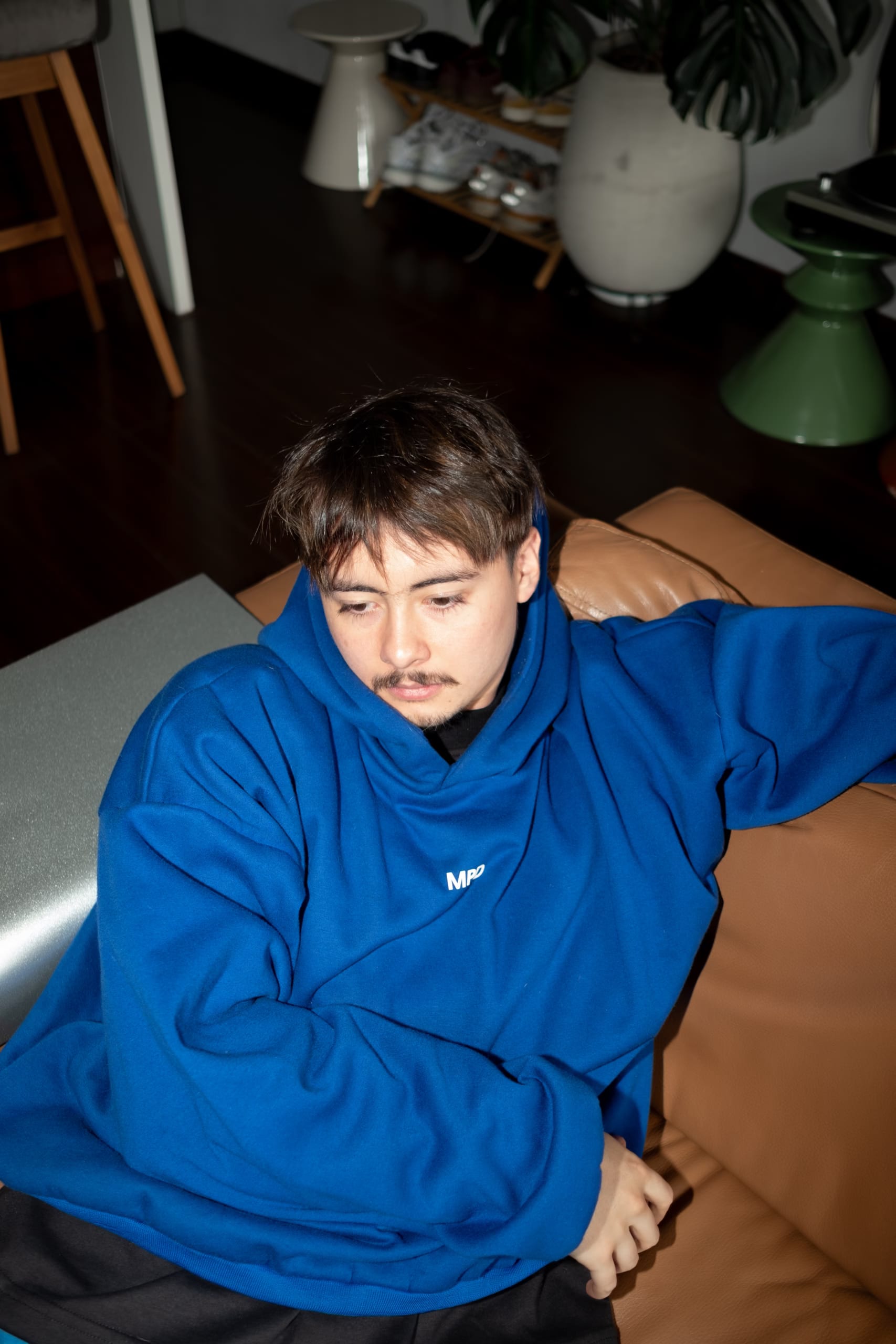 Hoodie Merci Error Azul - imagen 3