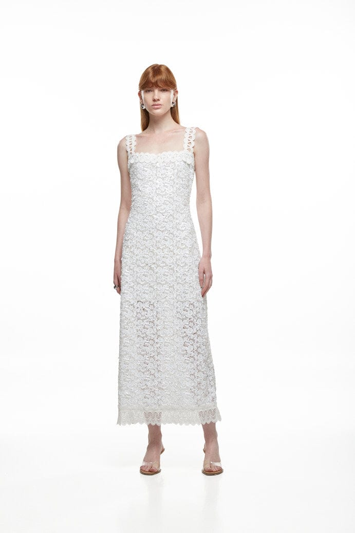 CENTELLA MAXI DRESS WHITE - imagen 1