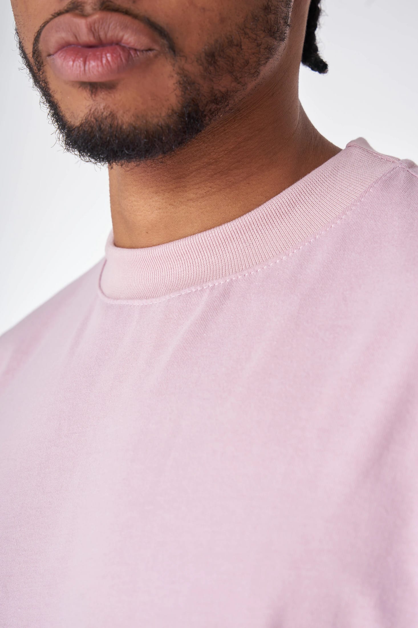 CAMISETA 270 GRAMOS, 100% ALGODÓN ROSA CLARO - imagen 4