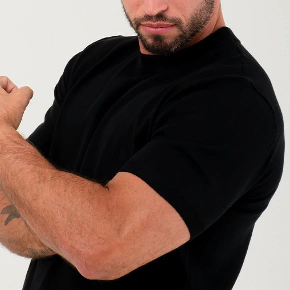 T-SHIRT BASICO TEJIDO HOMBRE - imagen 13