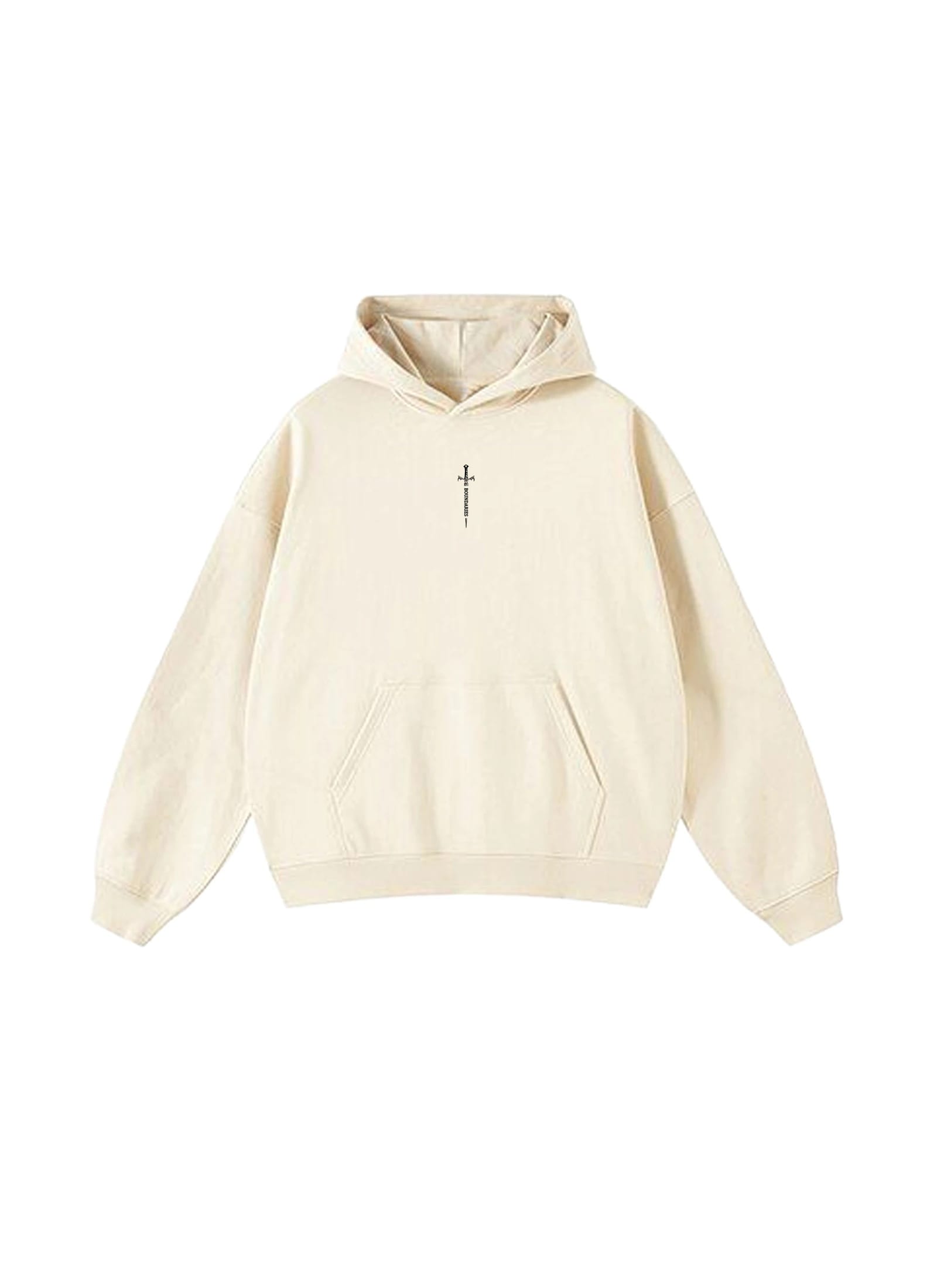 Boundaries Hoodie Vanilla - imagen 2
