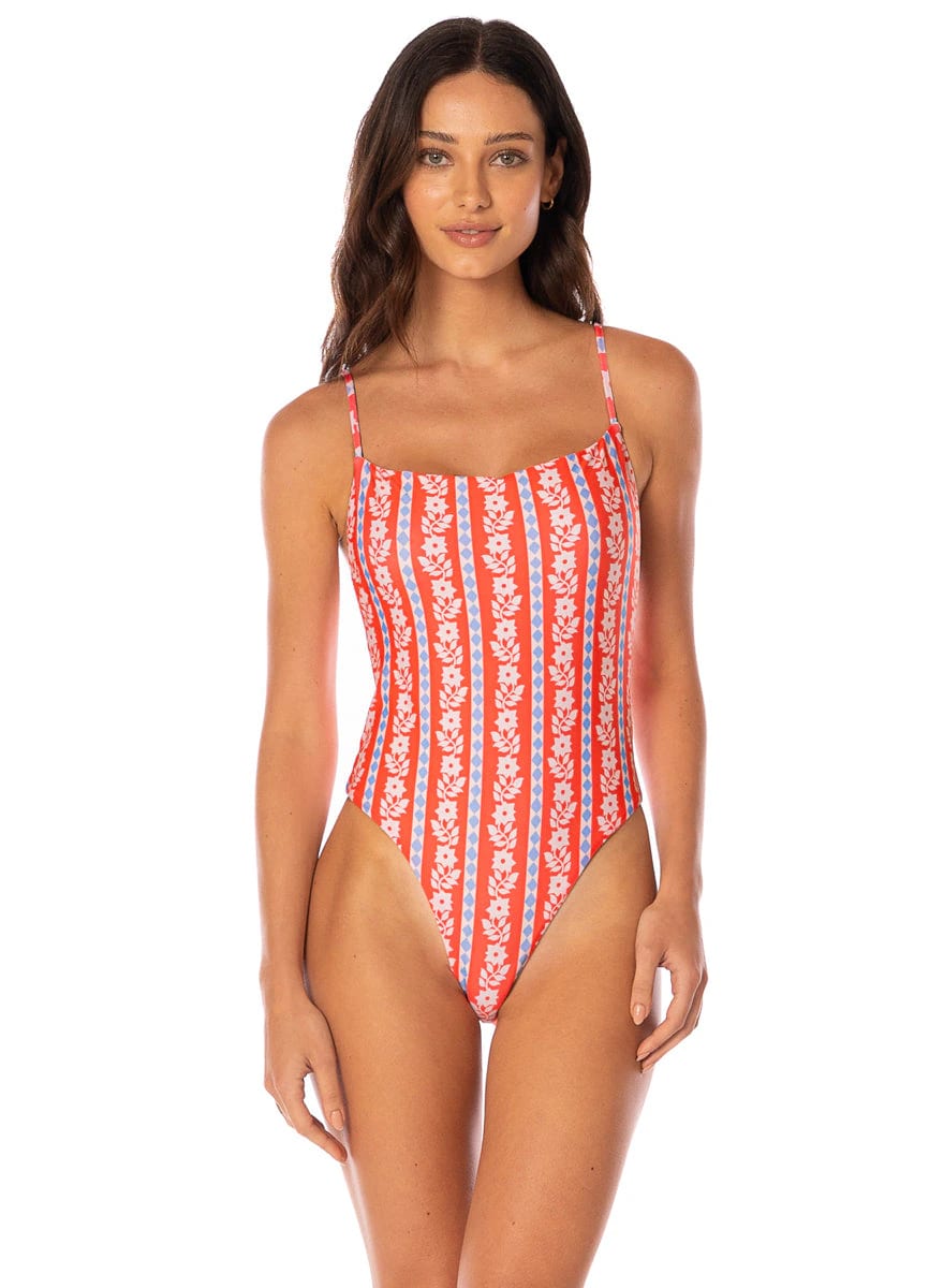 Maaji Vintage Bloom Callie Signature Cut Classic One Piece - imagen 1