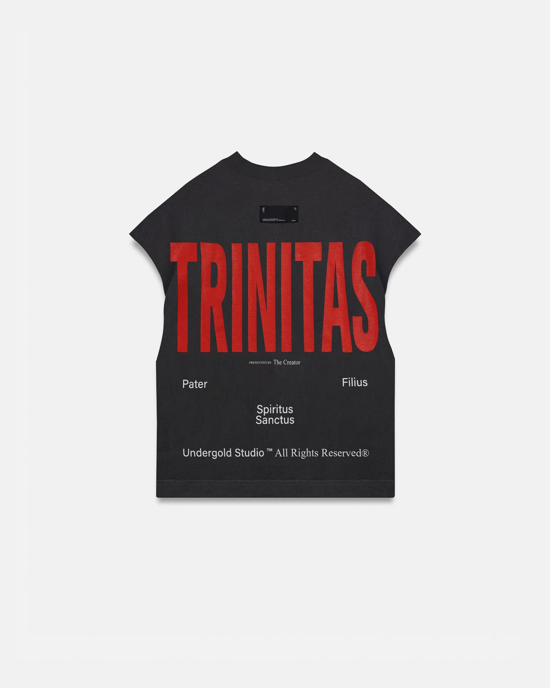 Spring Trinitas Sleeveless Tshirt Vintage Gray - imagen 3