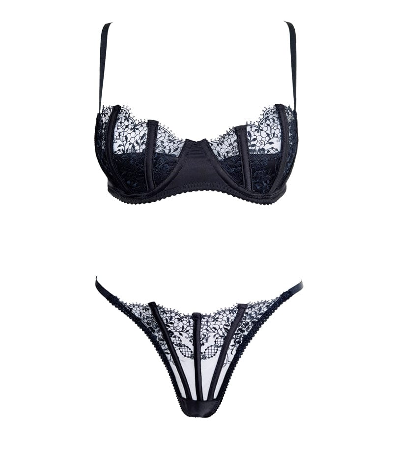 Conjunto Rita negro - imagen 1
