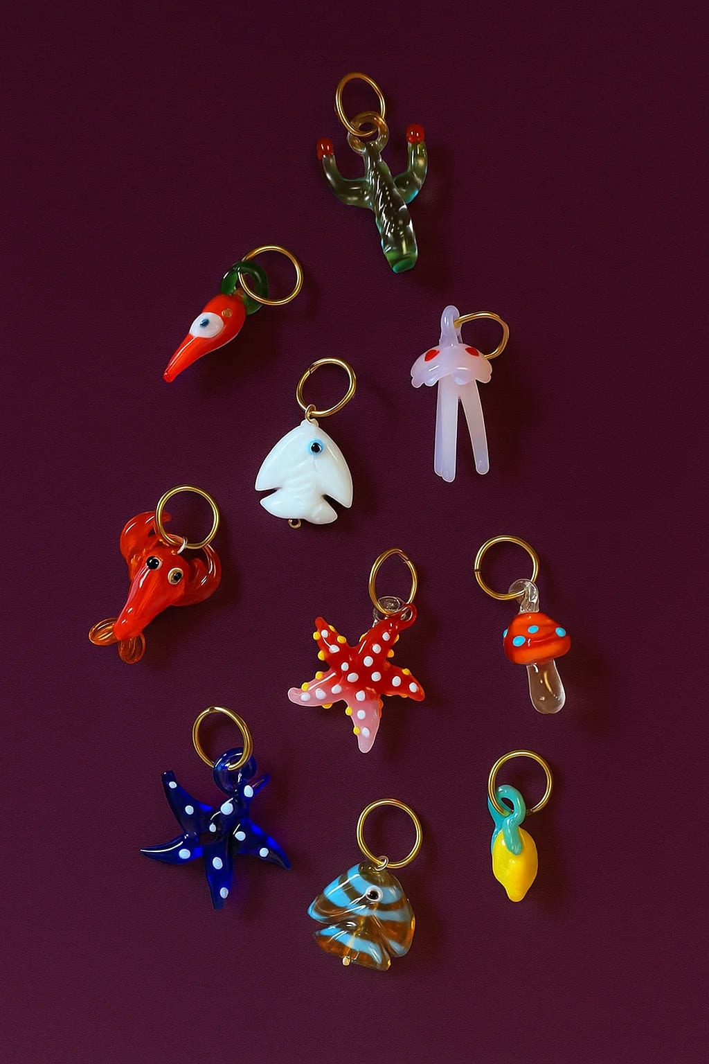 Charm Glass (X1) — for Necklace - imagen 2