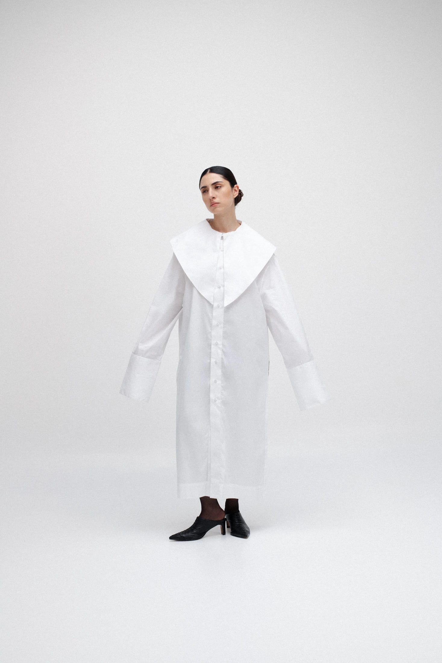 LONG MOCK NECK SHIRT - imagen 1