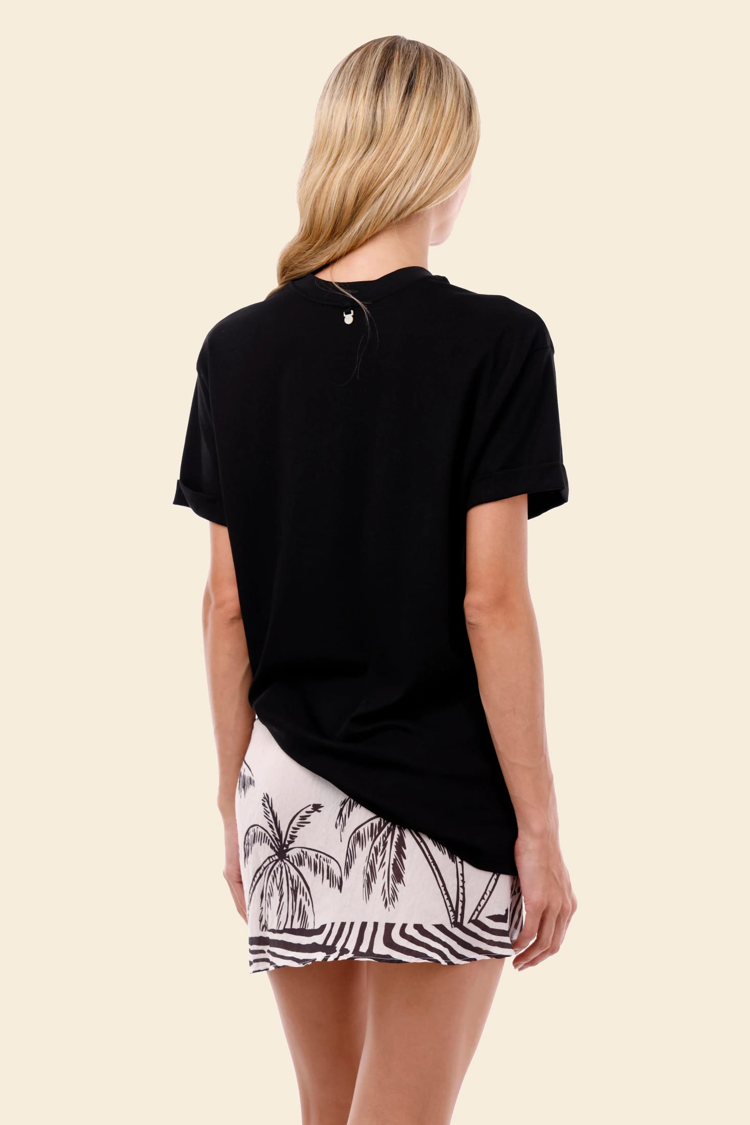 Black Kain Oversize T-Shirt - imagen 2