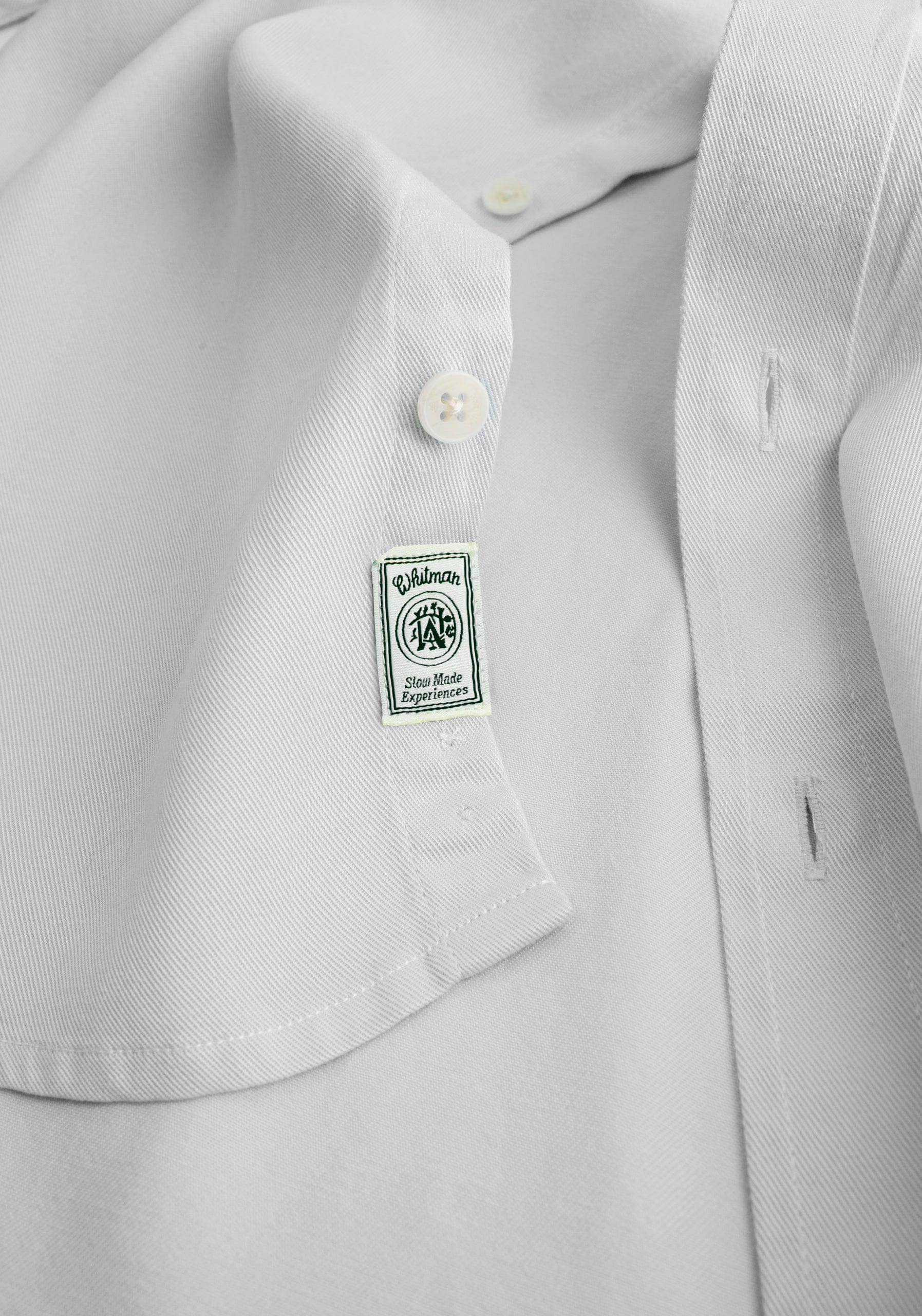 Camisa H CI Hamilton Tencel Gris Claro - imagen 4