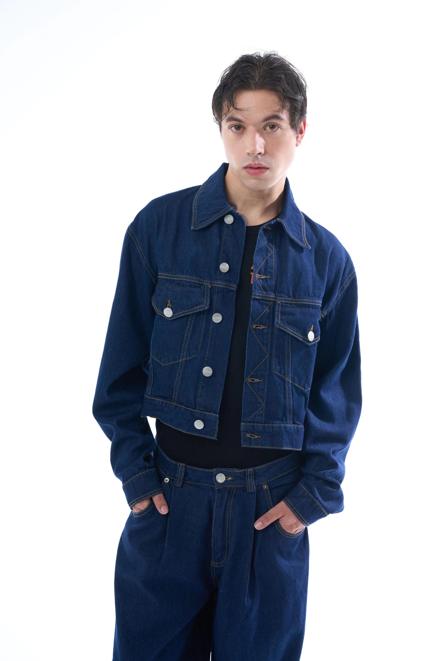 RAW DENIM JACKET - imagen 17