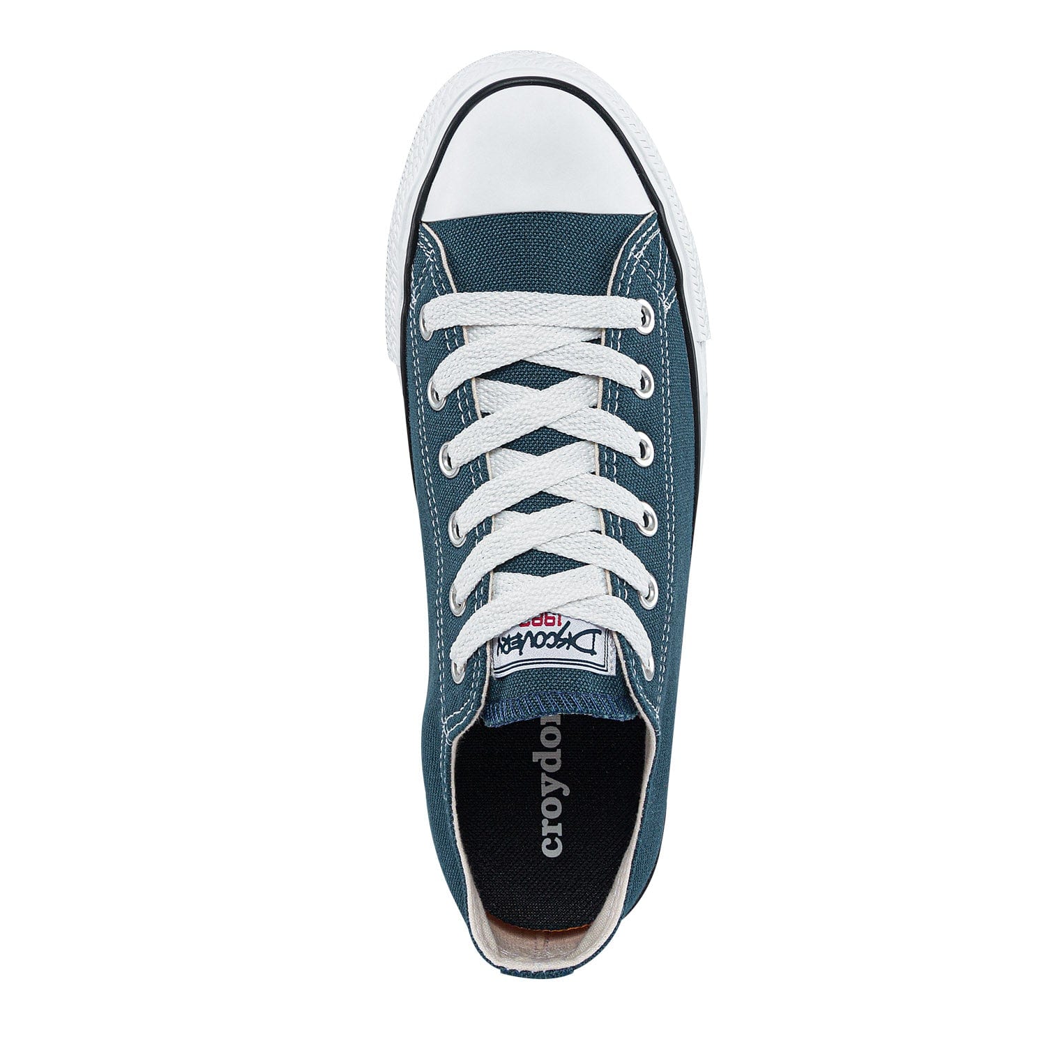 Tenis Casuales Discovery Bajo Azul Croydon Unisex - imagen 12