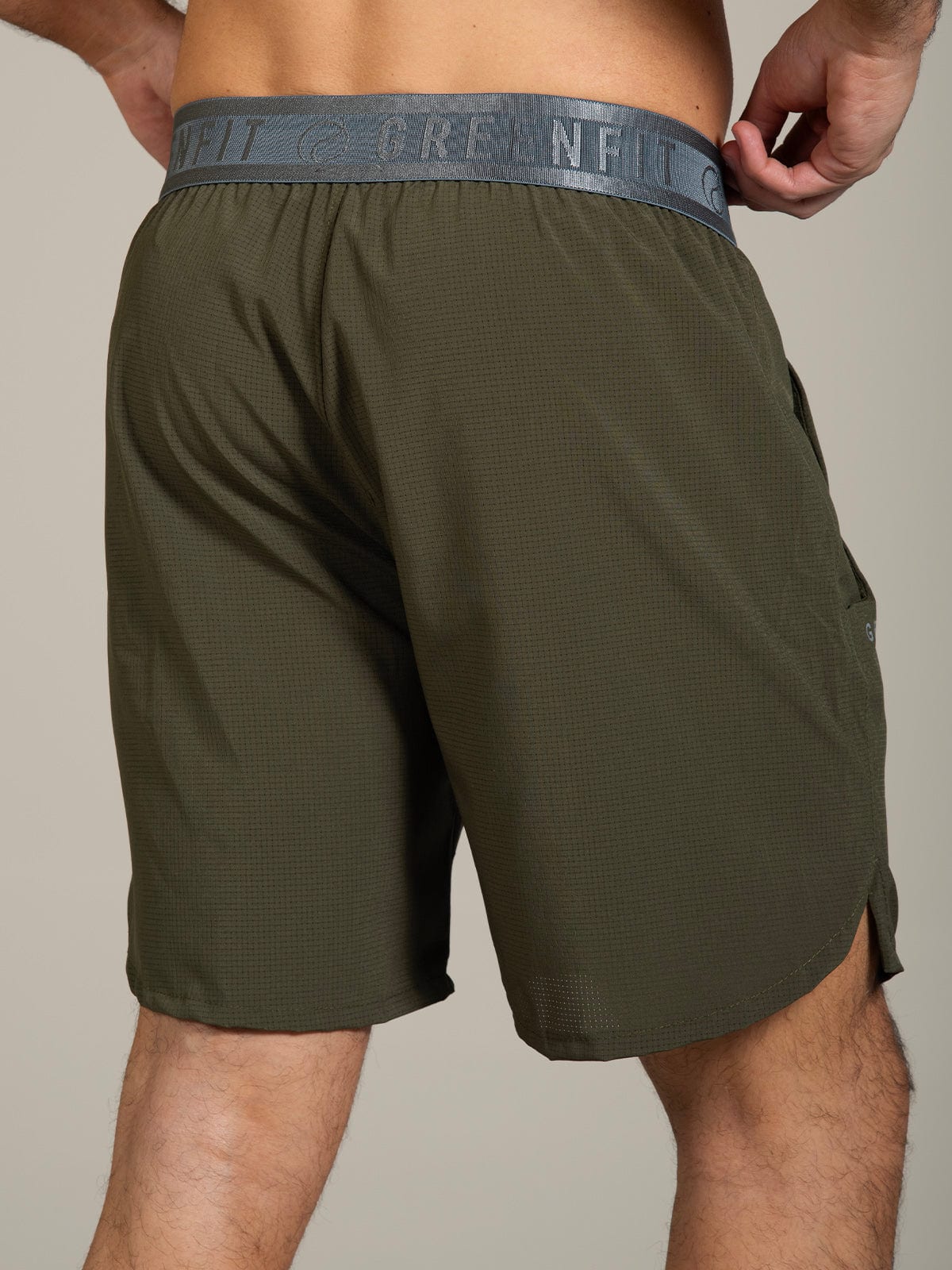 Pantaloneta hombre mury sky verde militar - imagen 3