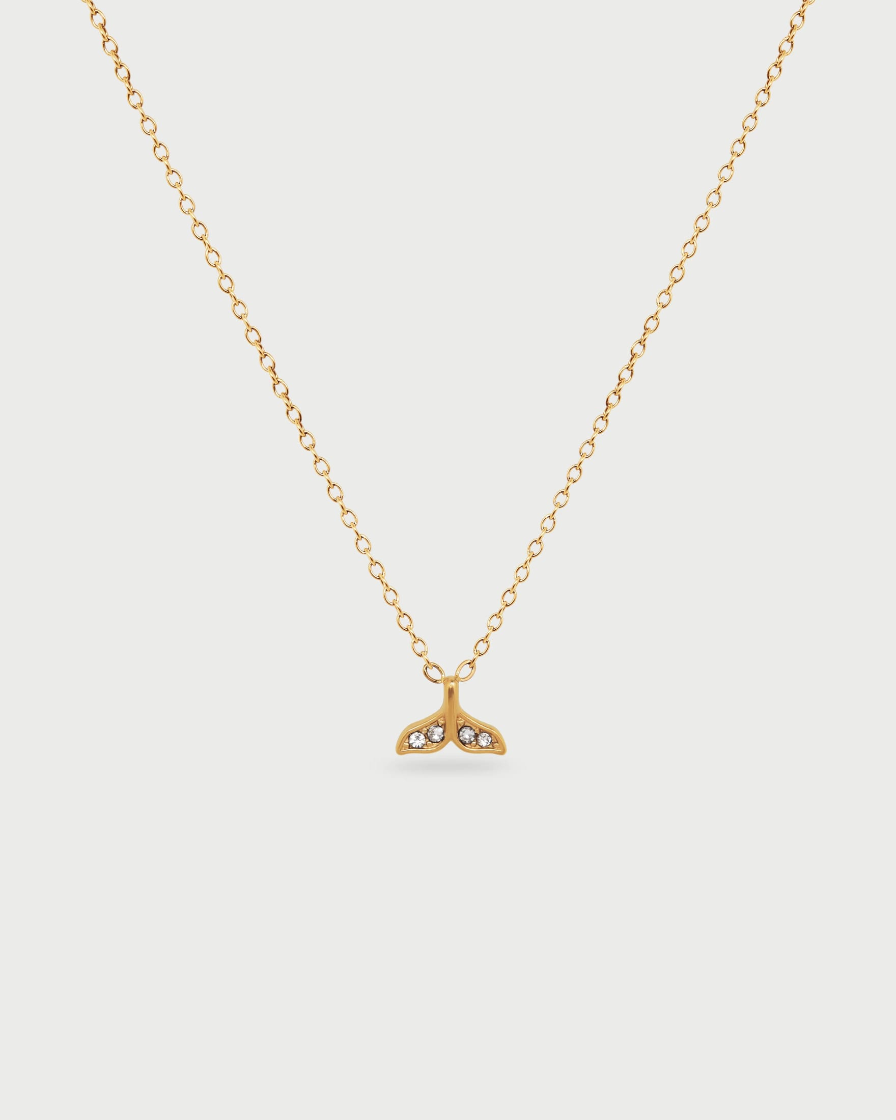 Collar Cola de Ballena Cristales - imagen 1