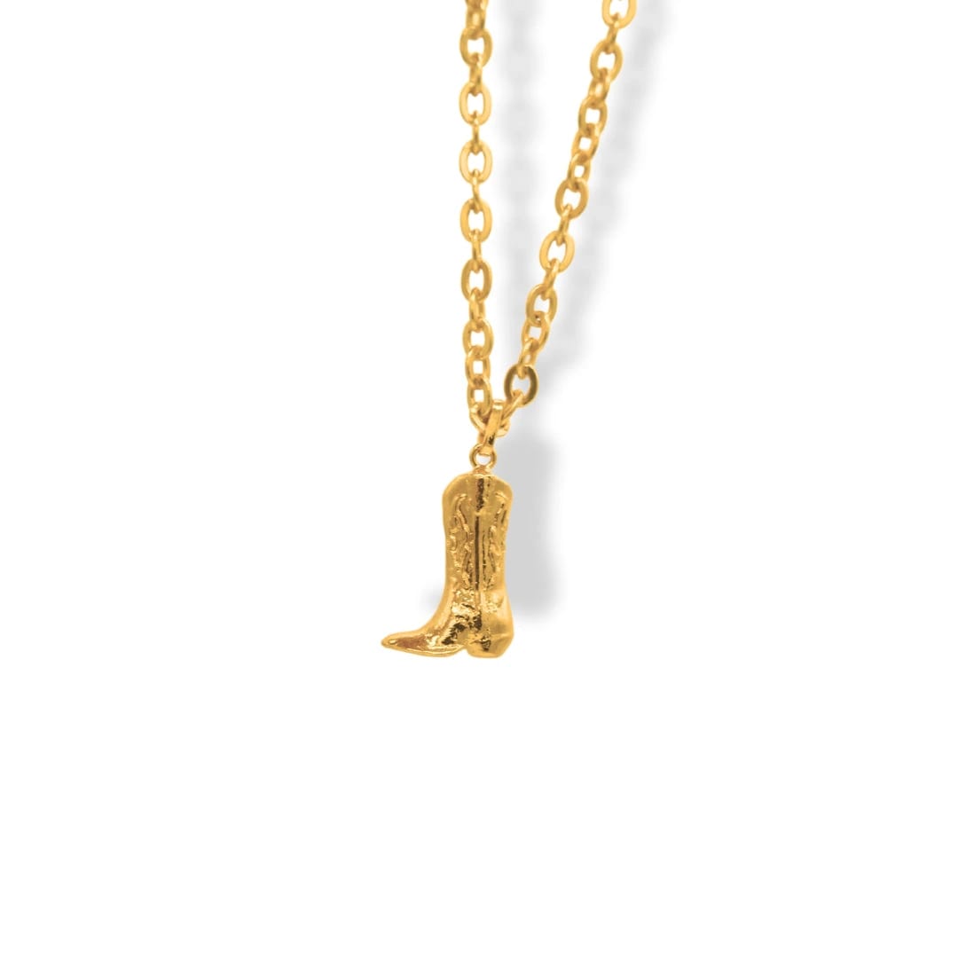Cadena con bota texana grande - imagen 2
