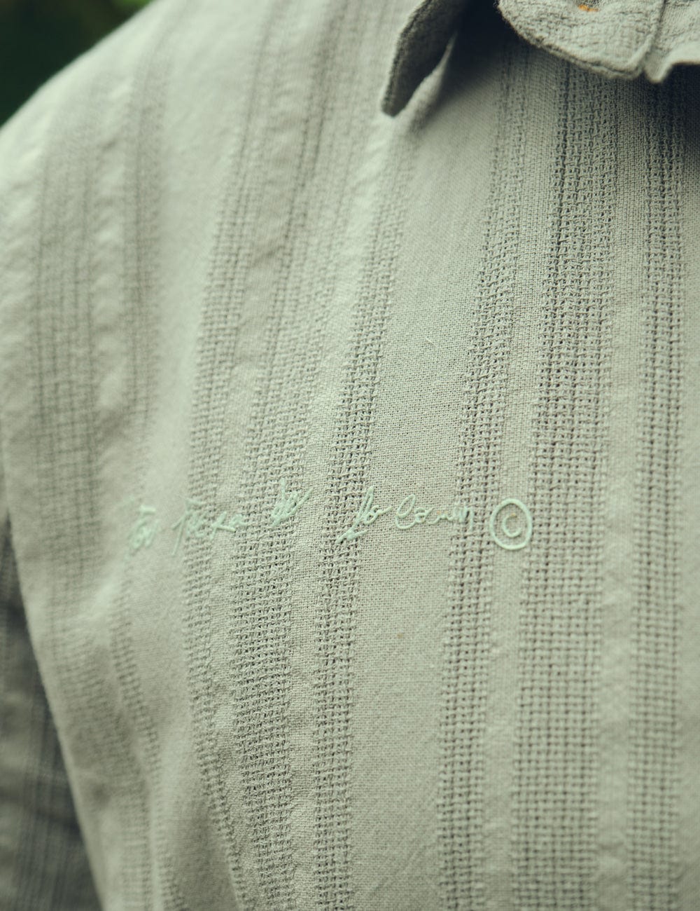 Camisa Regular Fit Espiritu verde pistacho Hombre - imagen 6
