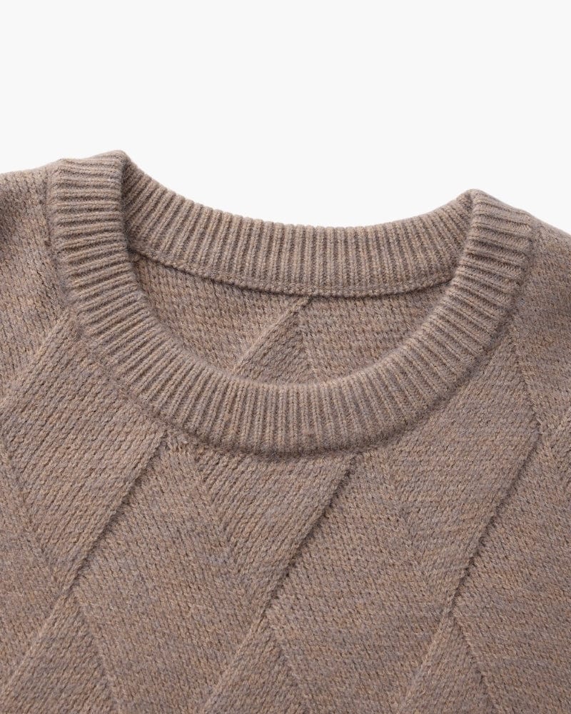 Diamond Knit Crewneck Sweater - imagen 12