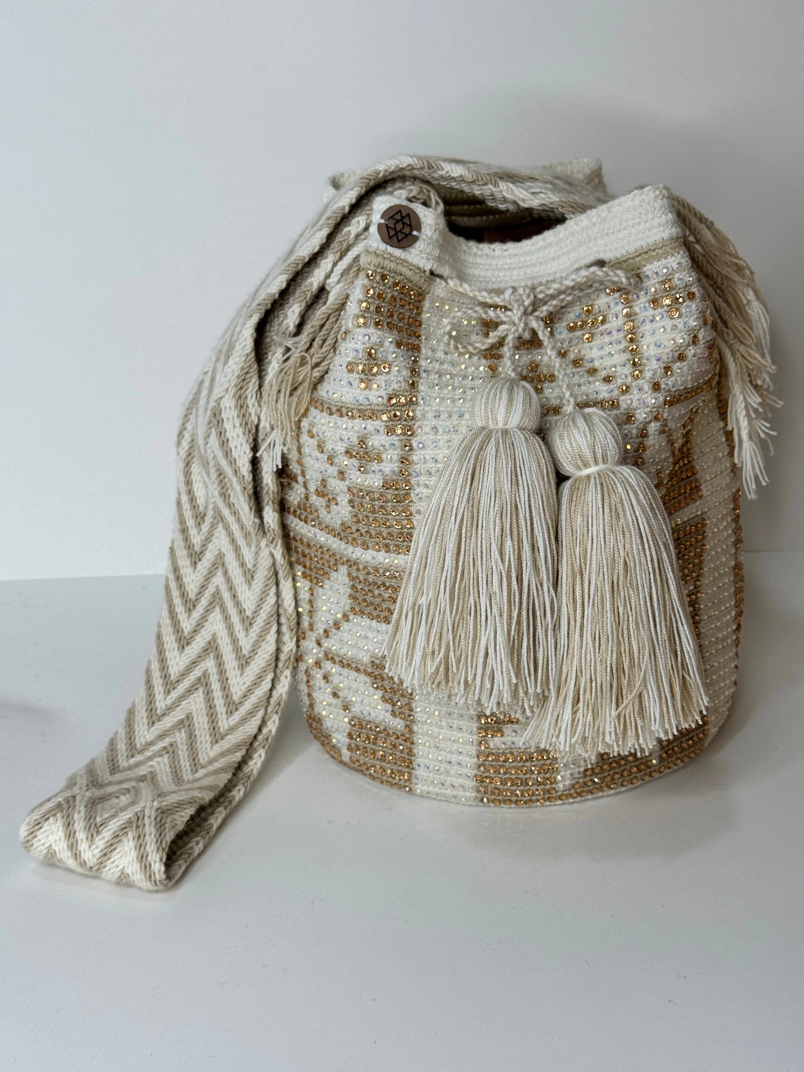 Mochila Luxury Summer Diseño En Pedrería - imagen 2