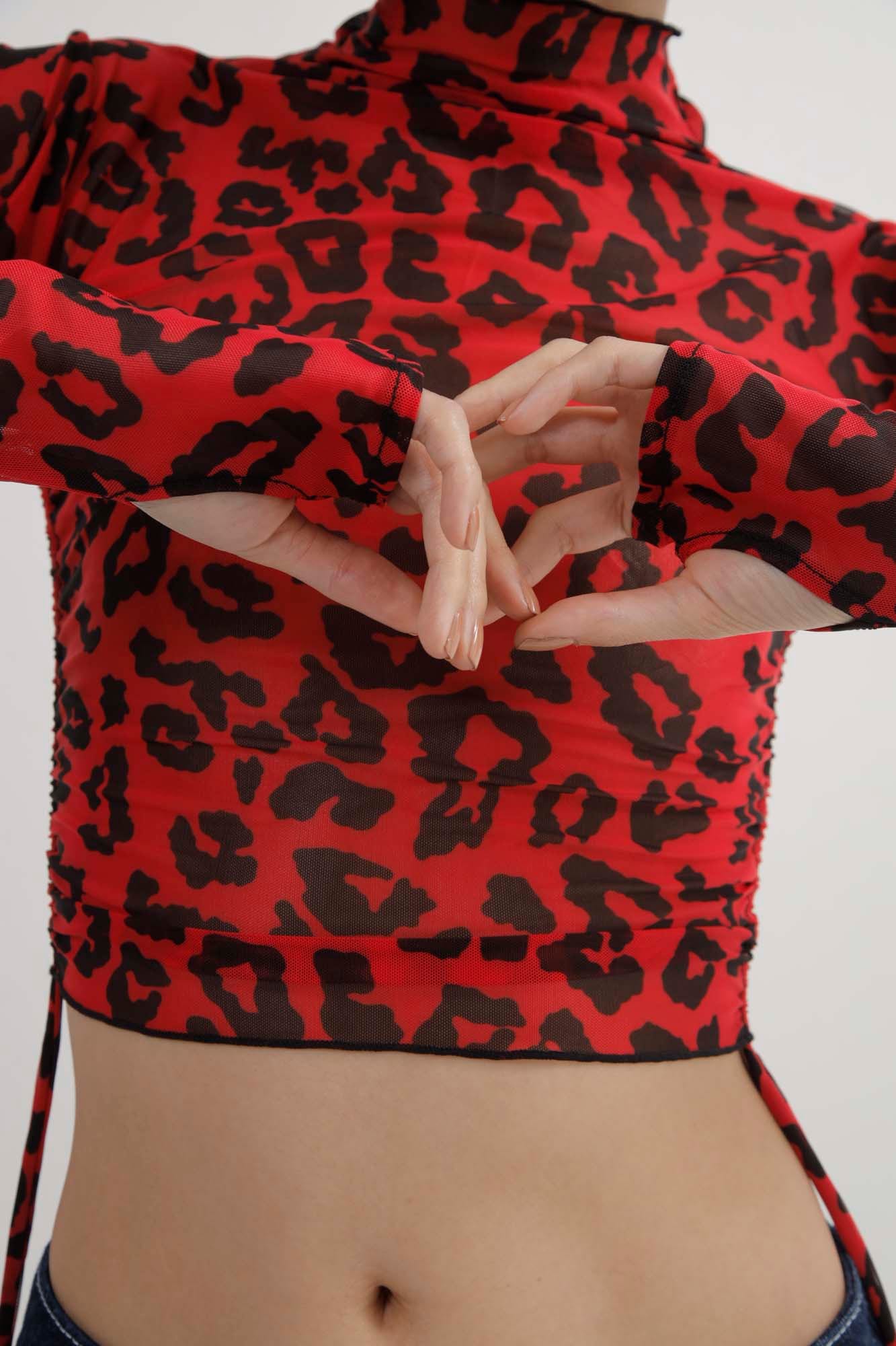 JANE LEOPARD MESH - imagen 10