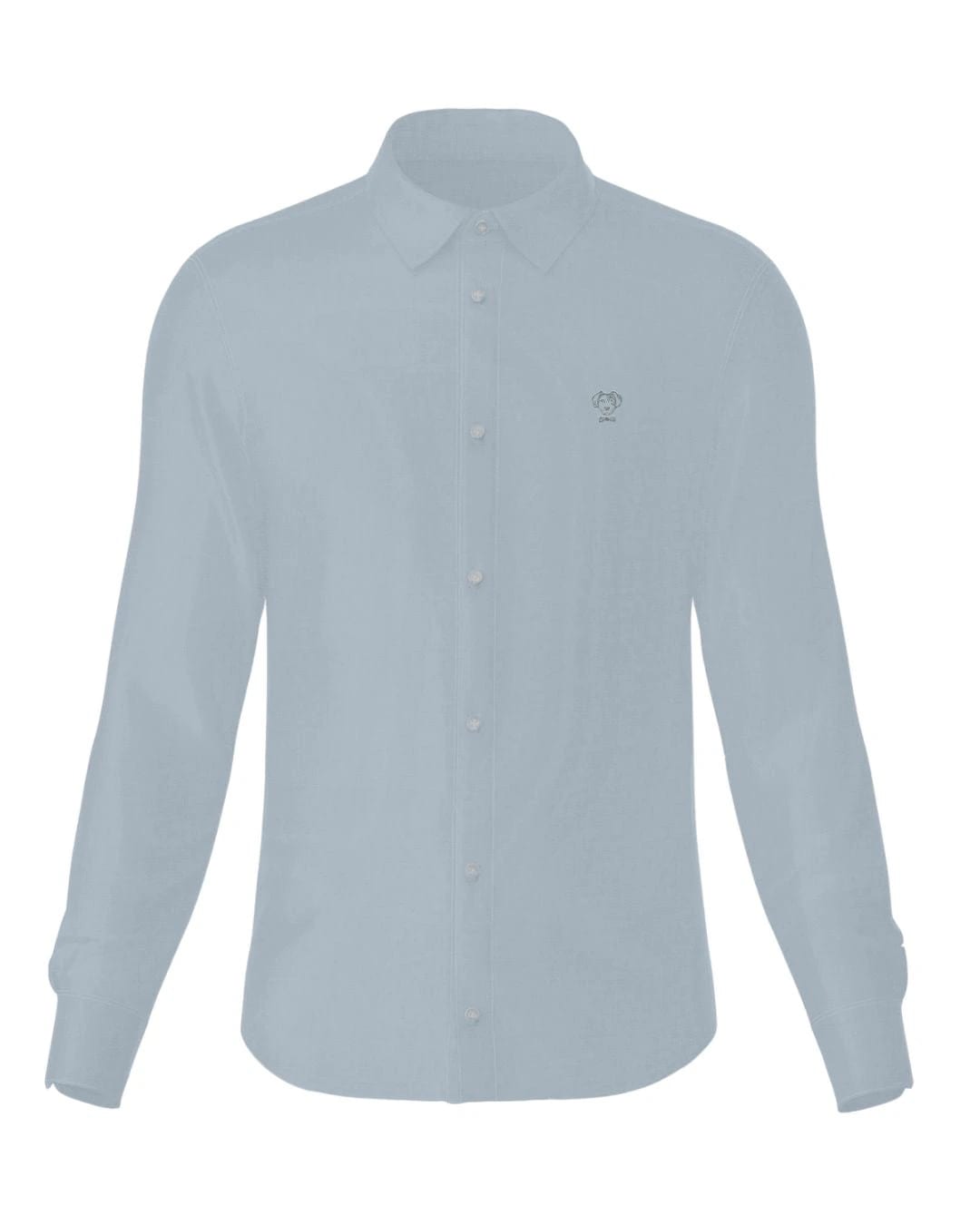 Camisa Performance Antiarrugas Gris Stone - imagen 4