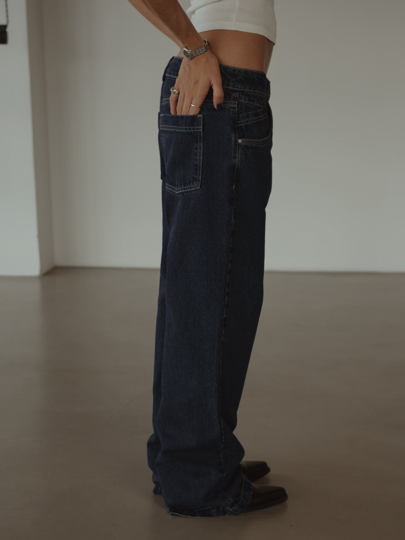 CAMPUS STRAIGHT JEAN - RAW DENIM - imagen 9