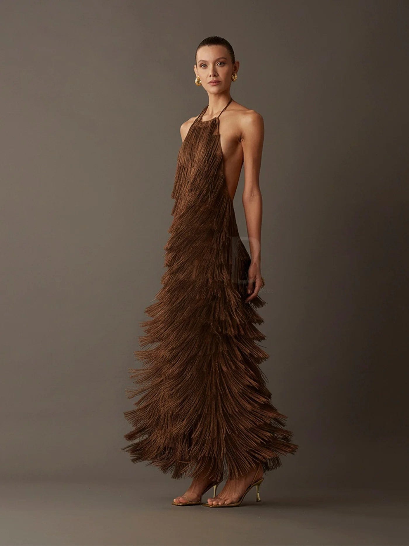 VESTIDO JOYA LARGO - imagen 3