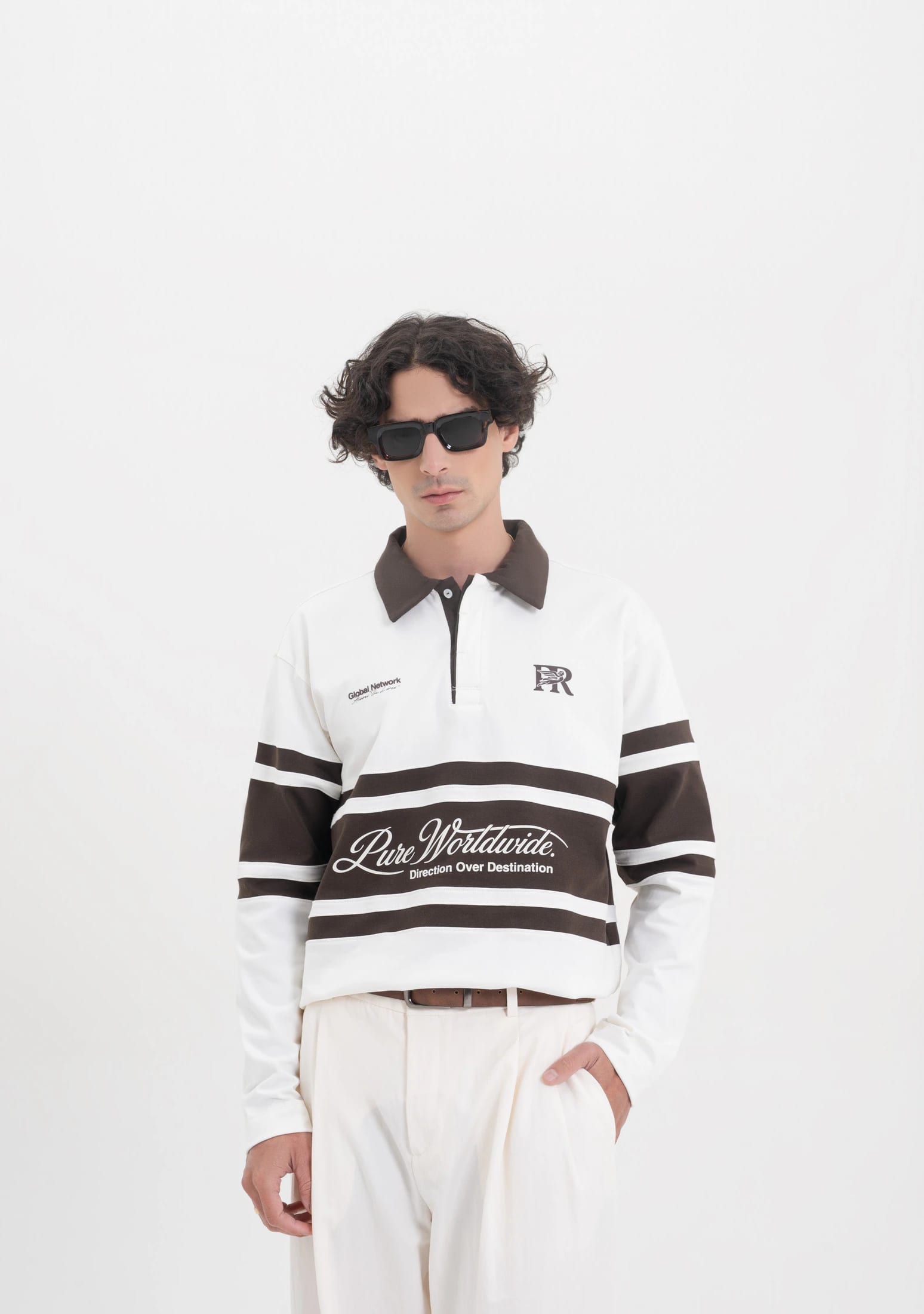 Across The Lines Ivory Polo - imagen 2