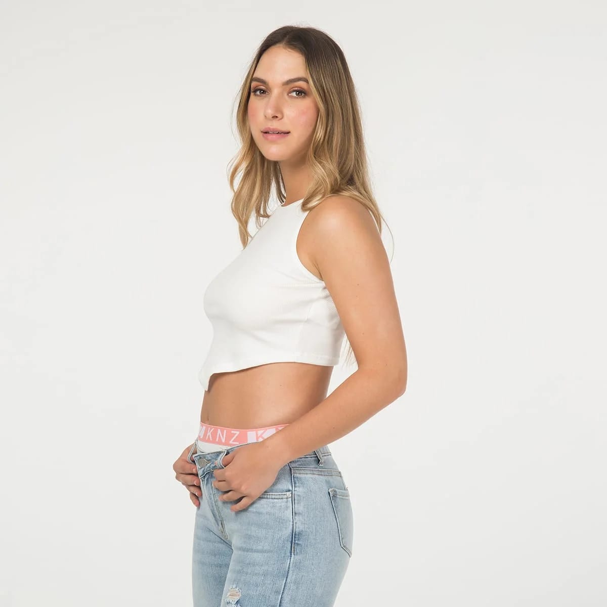 Blusa Crop Top Basica Melina - imagen 9