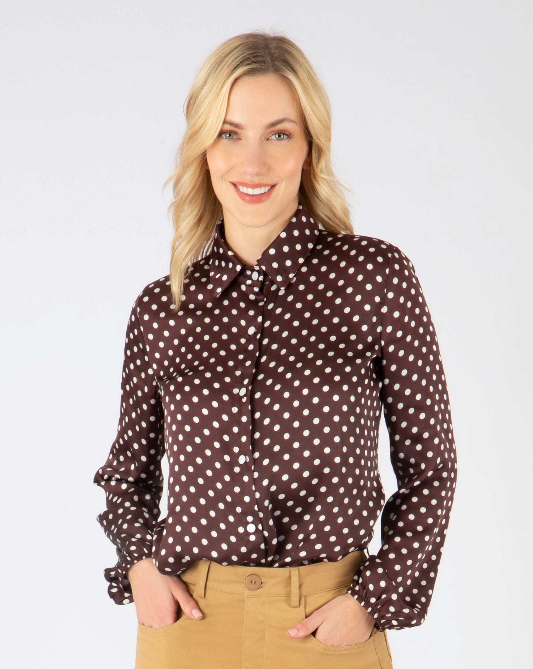 Blusa Lunas Café - imagen 1