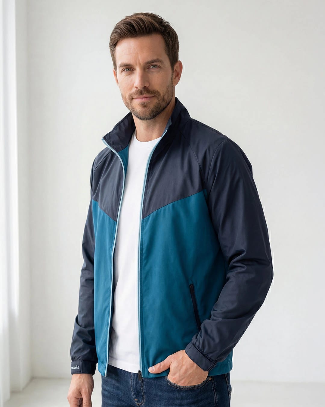 Chaqueta Aerofusion Azul Serranía - imagen 1