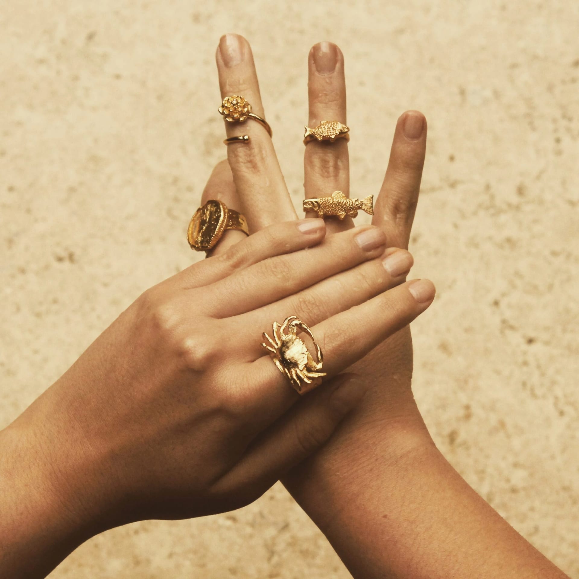 Anillo de cachama pequeña - imagen 4