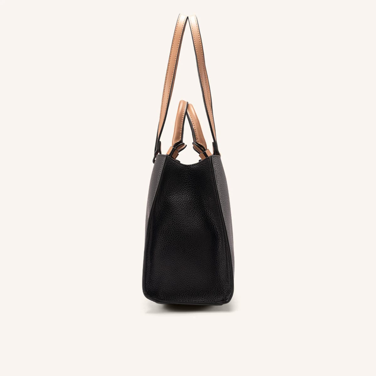 Bolso De Mano Tala Negro Terracota - imagen 2