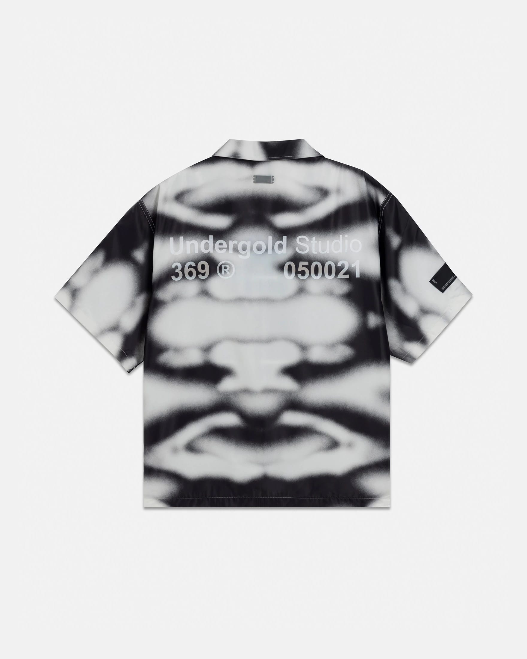 Basics Undergold Studio Silk Shirt Blur Pattern - imagen 3