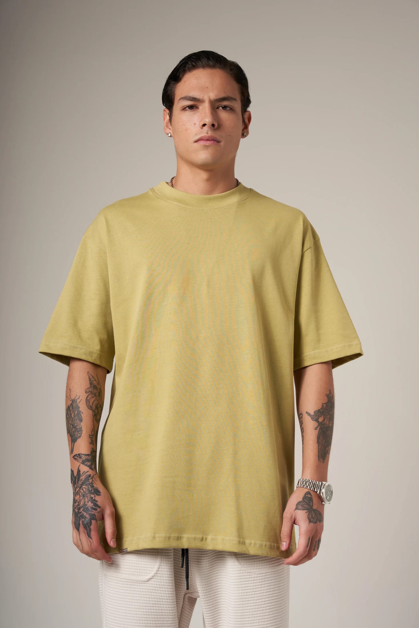 CAMISETA 250 GRAMOS, 100% ALGODÓN VERDE CLARO - imagen 6