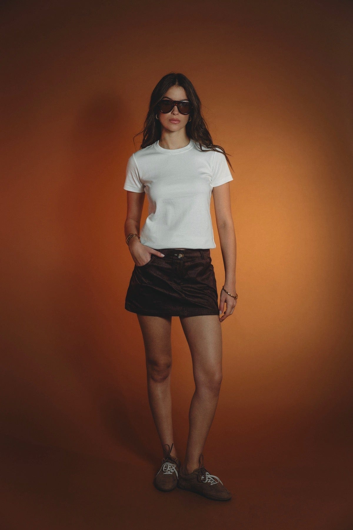 Grace Mini Skirt | Woodland Shadow - imagen 3