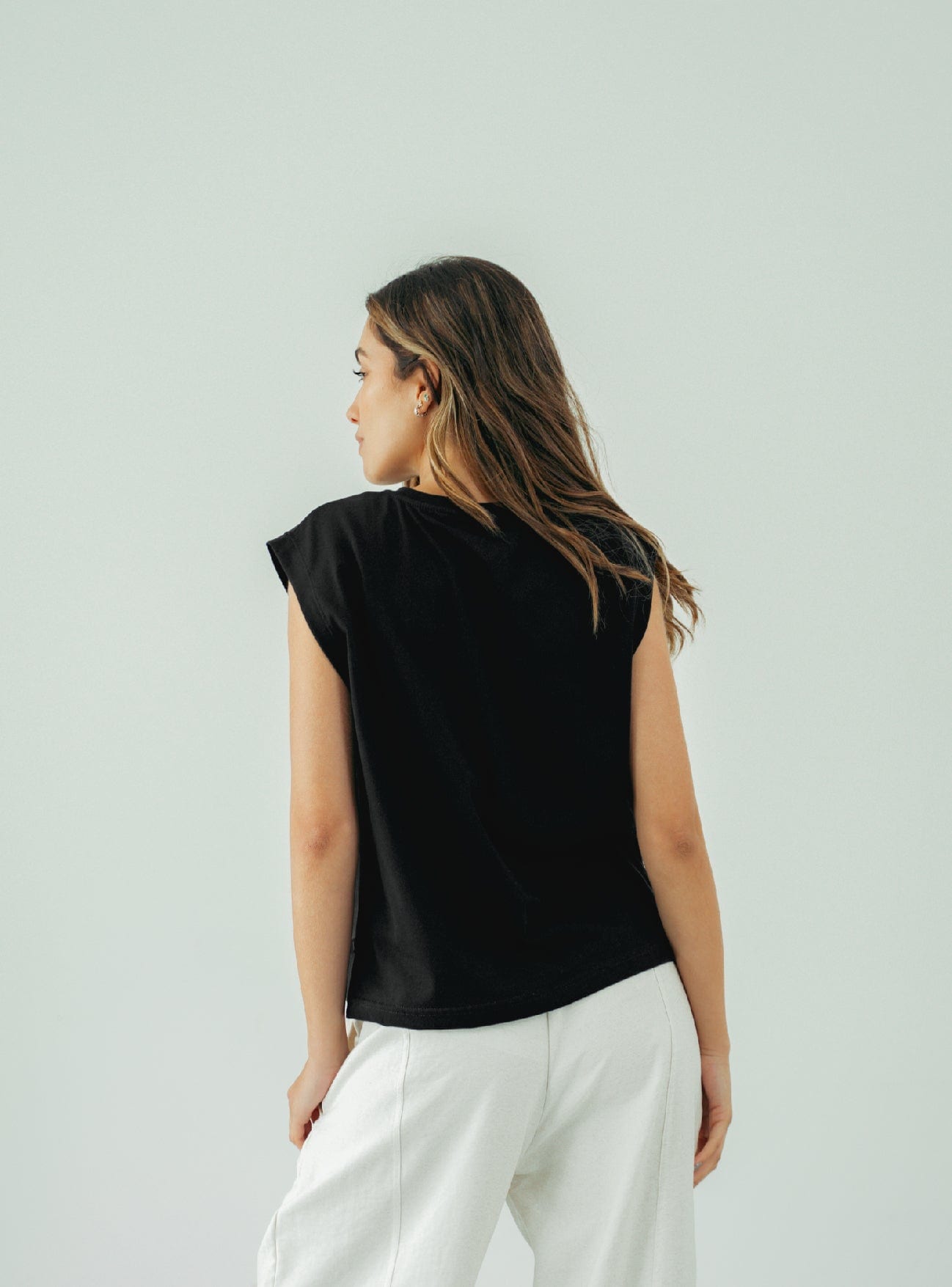 Muscle Tee - Black - imagen 3