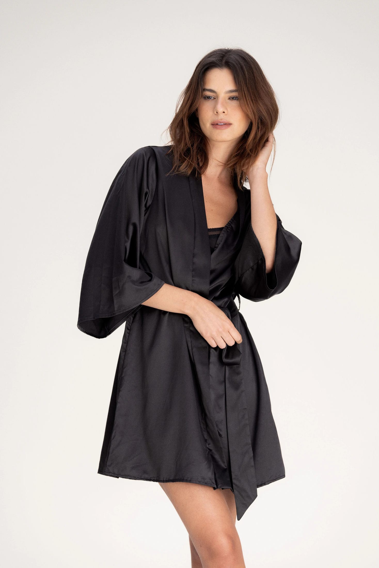 KIMONO ELIZA NEGRO - imagen 3