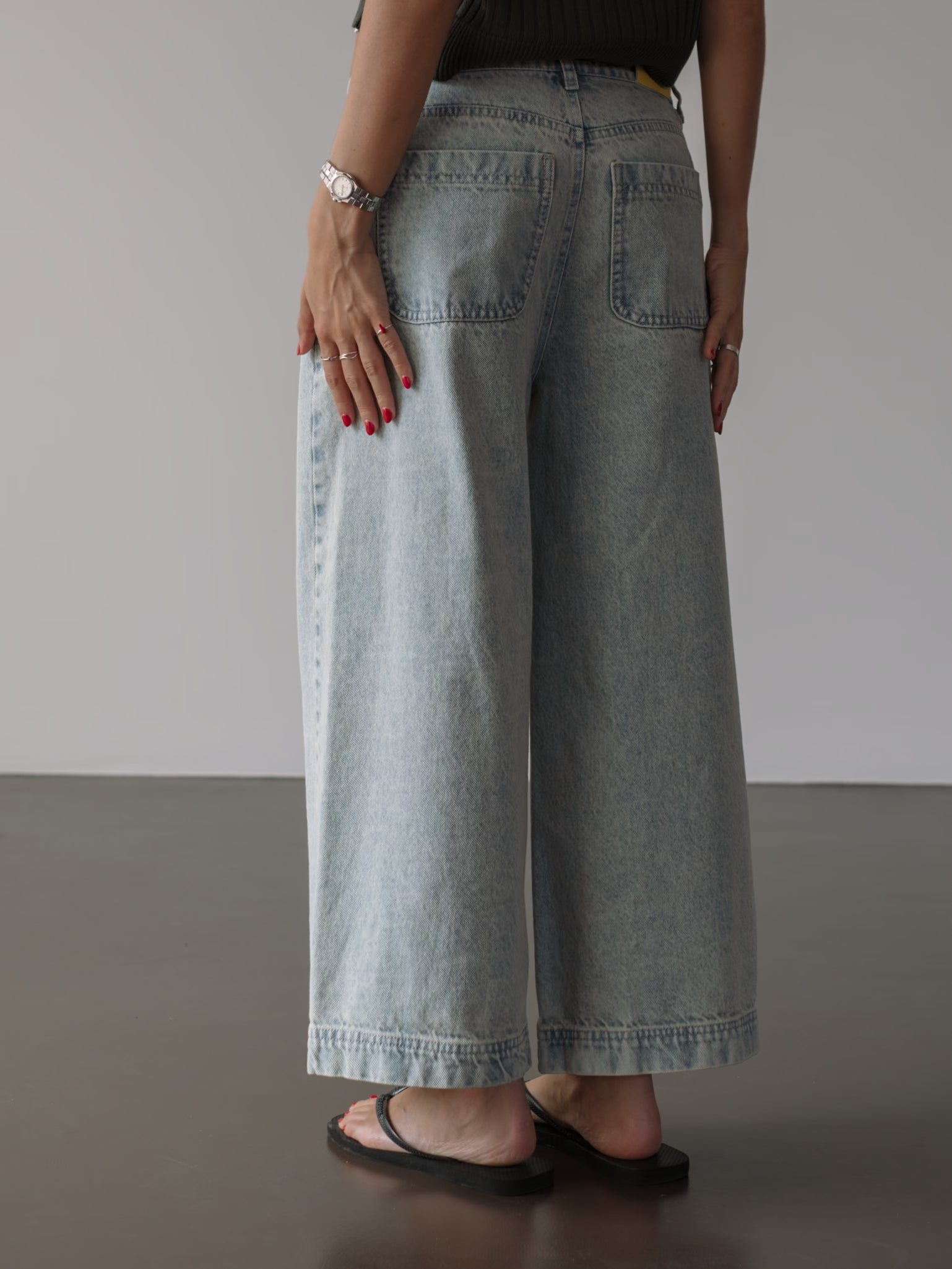 THE CULOTTE CLASSIC JEAN - NEW SOFT BLUE - imagen 6