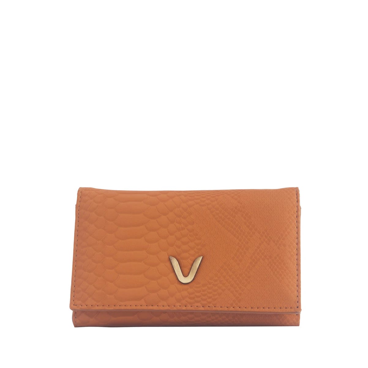 Billetera para Mujer Mónaco Camel con Broche Cobra Noir - imagen 1