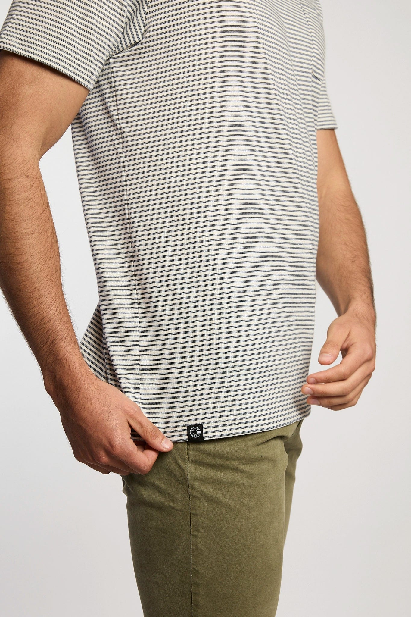 Camiseta Rayas Azul Oscuro - imagen 2