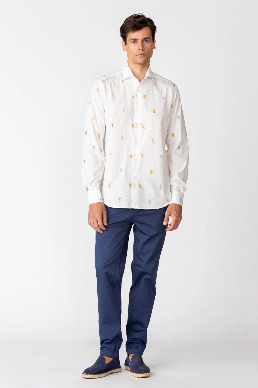 Men's cotton shirt albatros - imagen 1