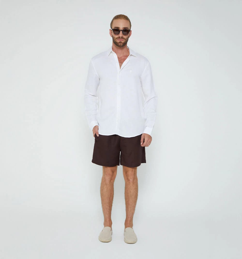 Camisa para hombre de lino - imagen 11