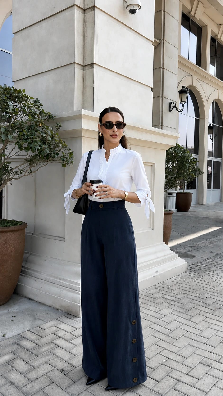EVA RUFFLE BLOUSE - imagen 3