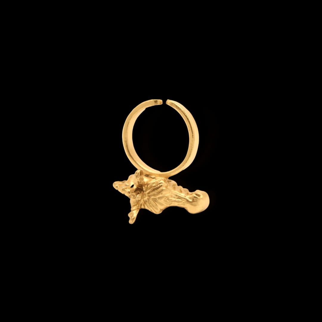 Anillo con cabeza de cebra - imagen 2