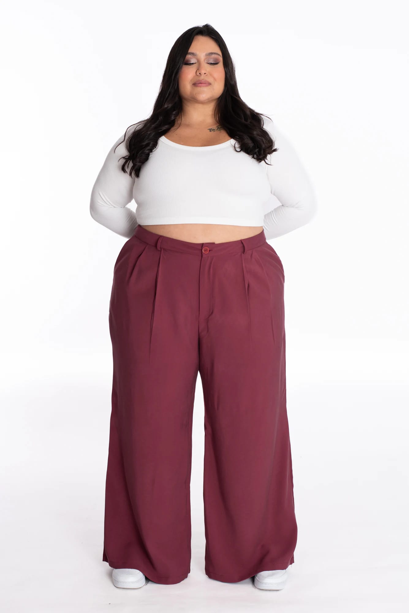 Pantalón Larisa Vino Tinto - imagen 1