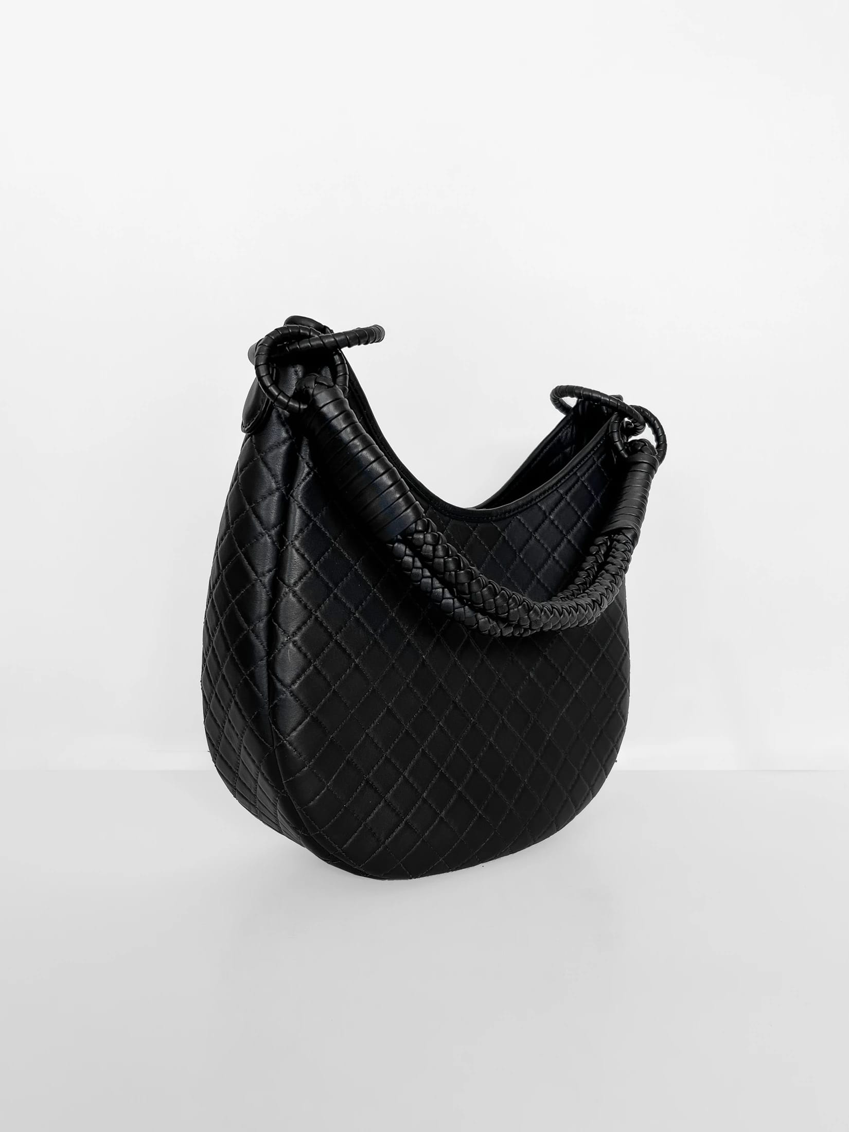 Saddle Shoulder Bag, Black - imagen 4