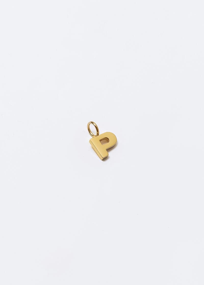 Dije Letra Dorado - imagen 2