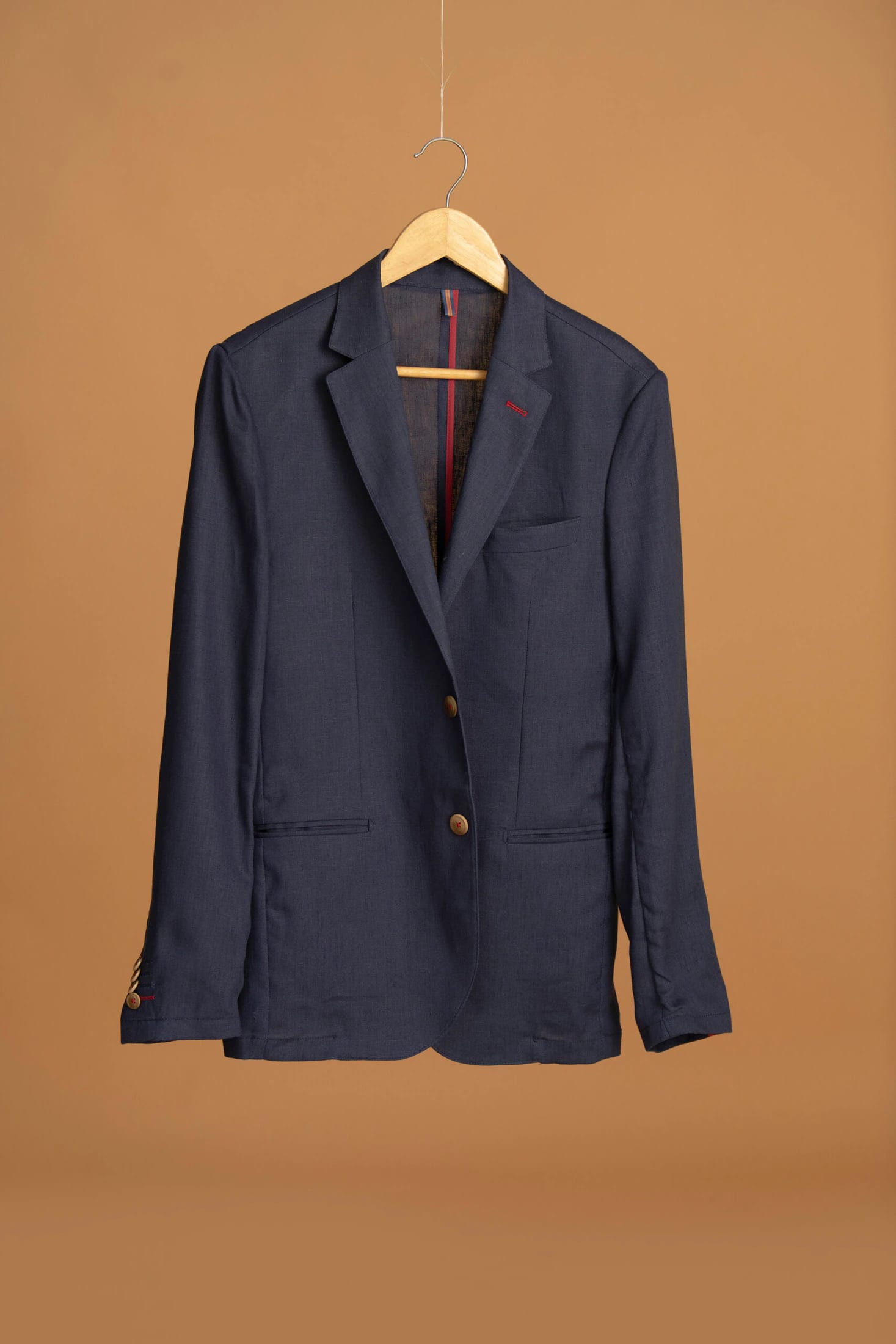 Blazer Vento Lino Azul Navy - imagen 8