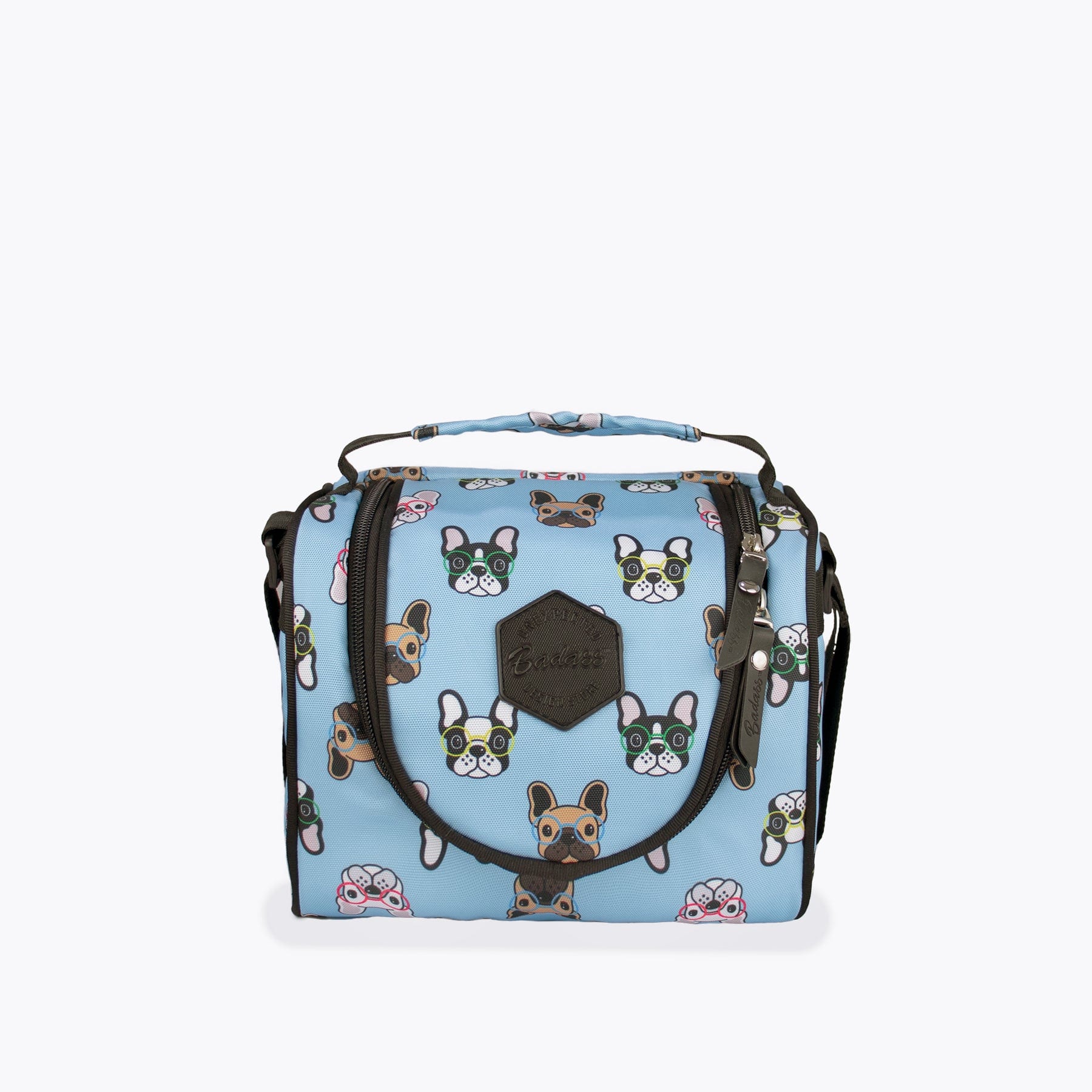 Combo Bulldog Blue - Morral + Lonchera + Cartuchera - imagen 5