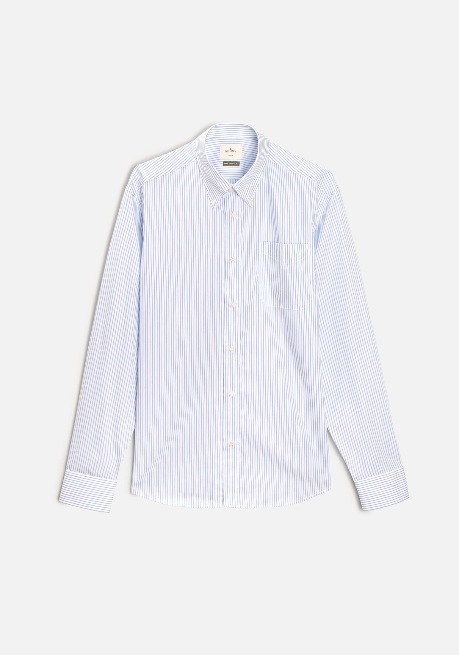 Camisa H CBD Rayas Azul Claro - imagen 1
