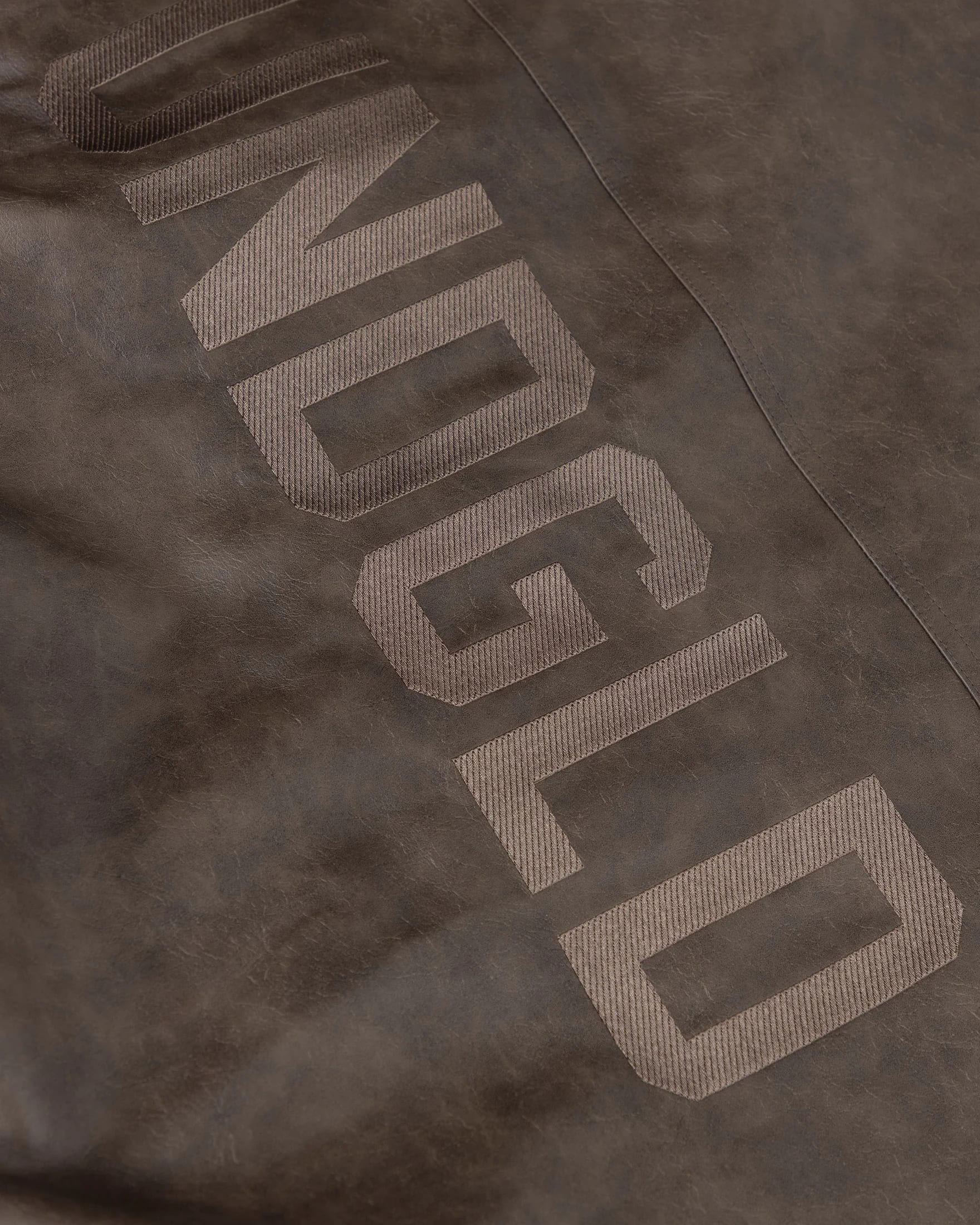 Basics Vintage Panelled Bomber Jacket Brown - imagen 11