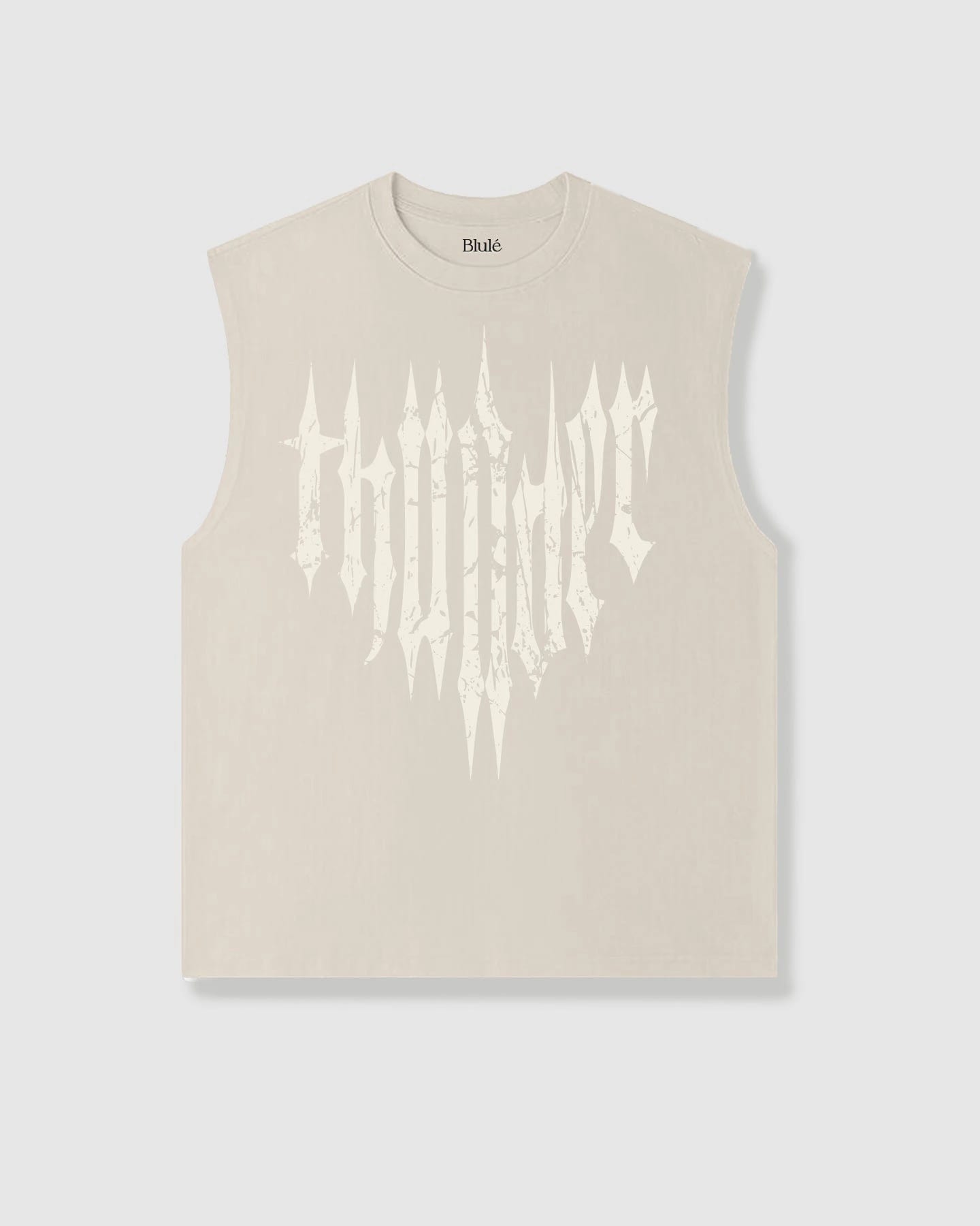 Oversized Sleeveless Thunder Vanilla - imagen 1